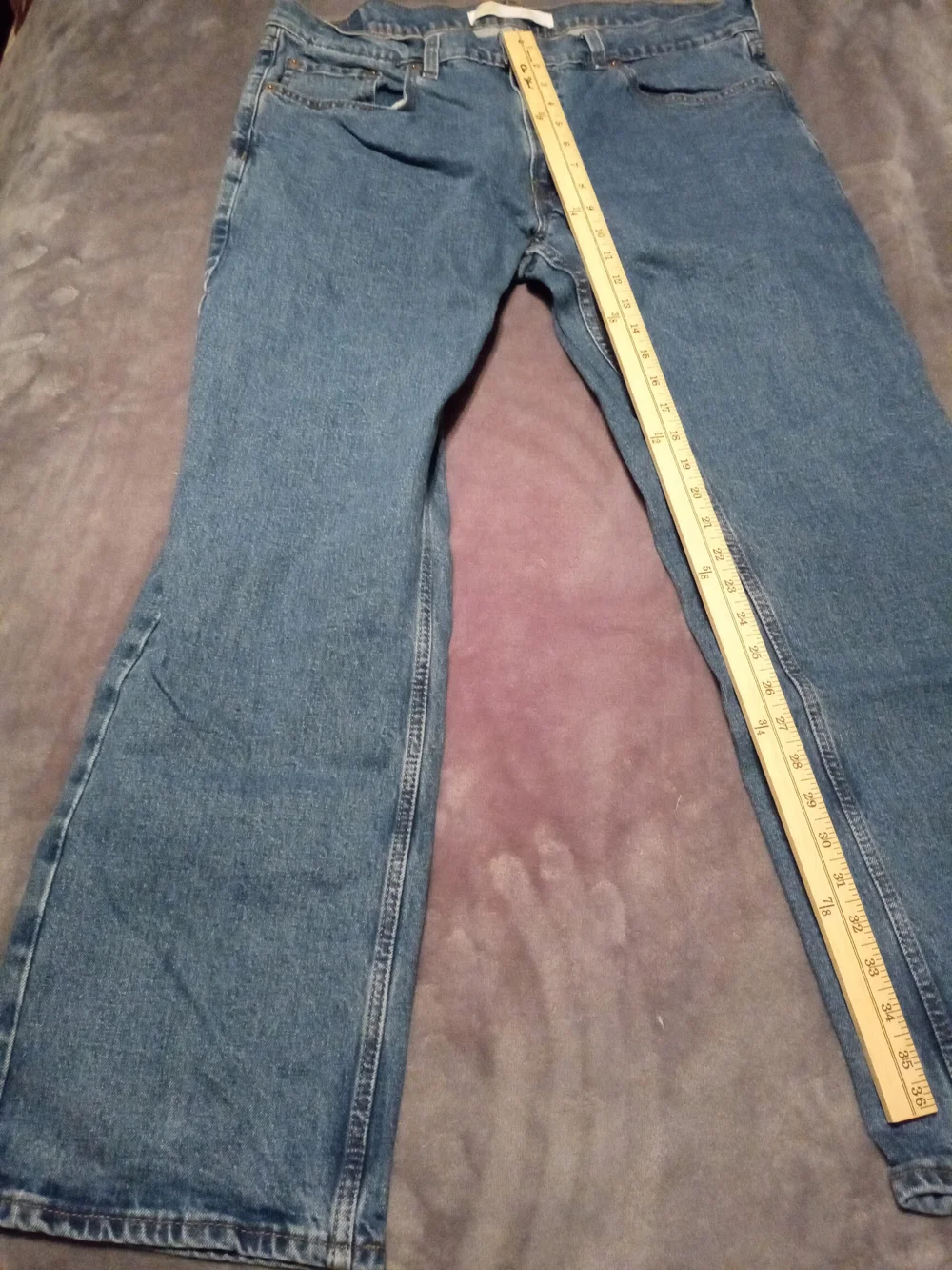 Levi's Relaxed Fit Men's Blue Denim Jeans
